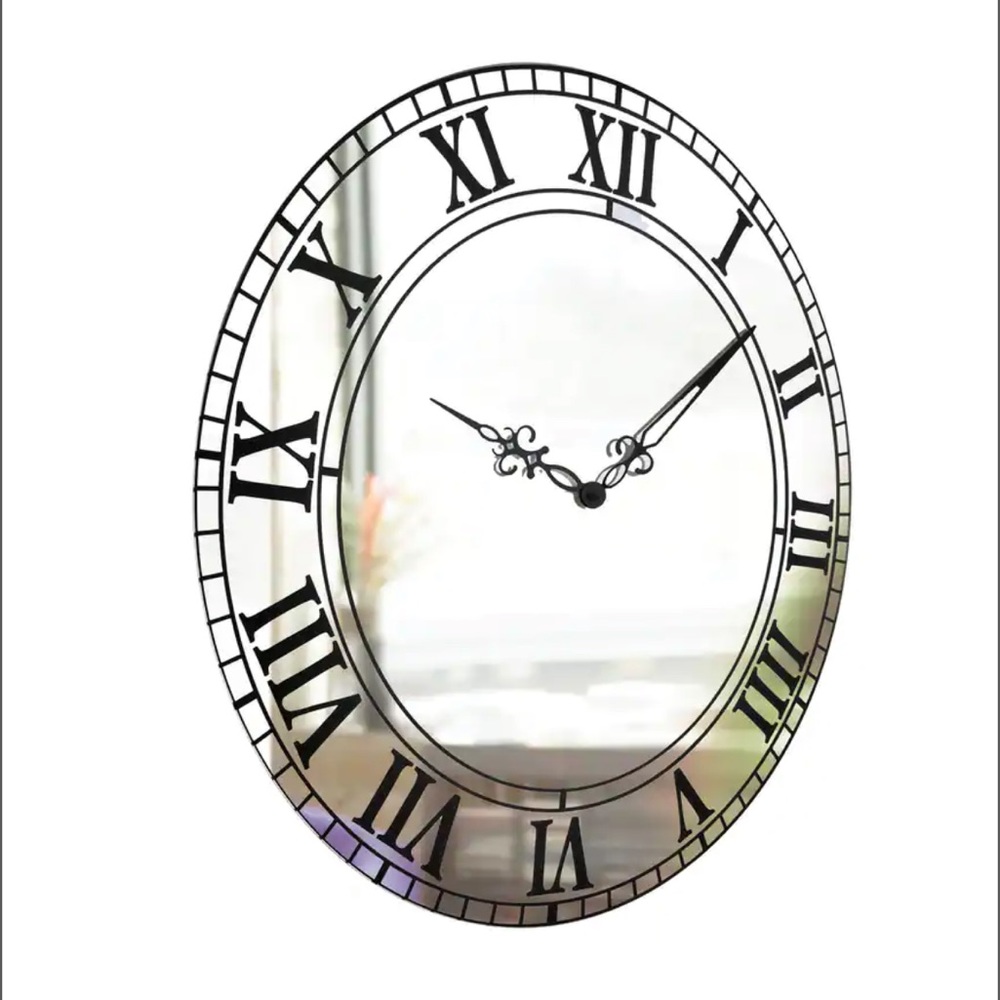 NIB Umbra Loft Mirror Clock